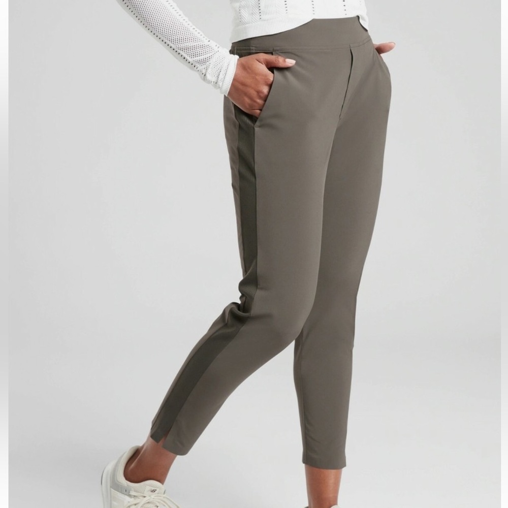 Athleta Olive Brooklyn Ankle Pant.